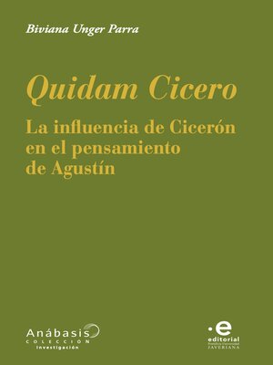 cover image of Quidam Cicero